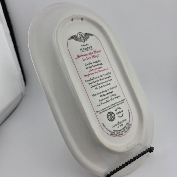 Bradford Exchange Someone to Watch Over Me by Walter Wiessmann Collector Plate - Picture 3 of 6